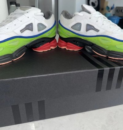 Adidas Raf Simons Ozweego 2 White Green 8 B24073
