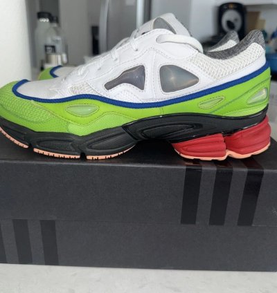 Adidas Raf Simons Ozweego 2 White Green 8 B24073