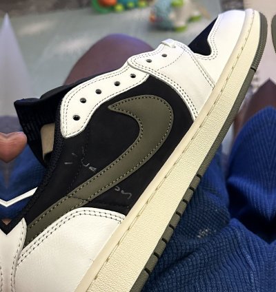 Jordan 1 Retro Low Og Sp Travis Scott Olive women