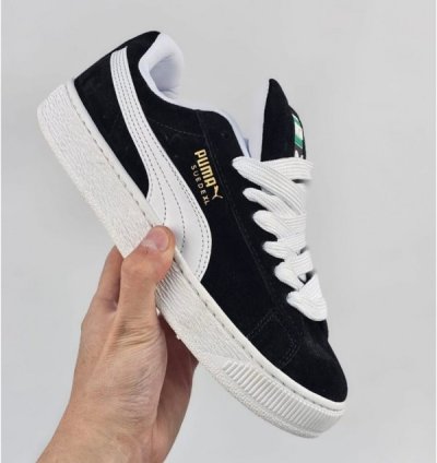 Pum A Suede Xl Black Sneakers