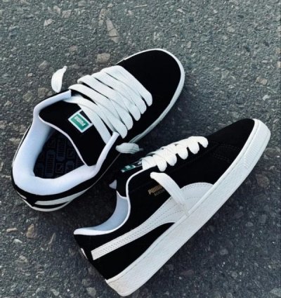 Pum A Suede Xl Black Sneakers