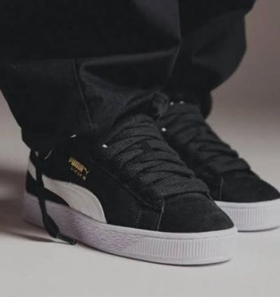Pum A Suede Xl Black Sneakers