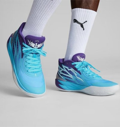 Pum A X Lamelo Ball Mb 02 Queen City Fade Basketball Sneakers