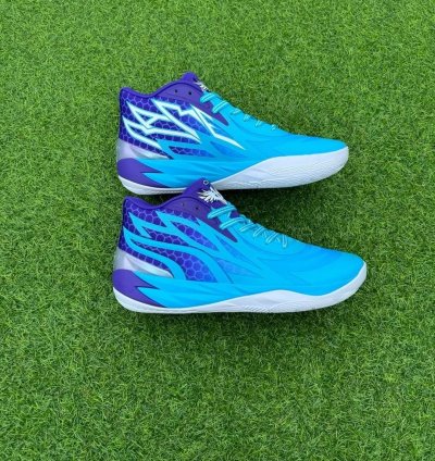 Pum A X Lamelo Ball Mb 02 Queen City Fade Basketball Sneakers
