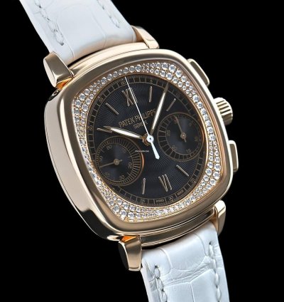 Patek Philippe Chronograph Complications Manual Winding Rose Gold Chronograph Black 35 39mm Box Papers 7071r-010