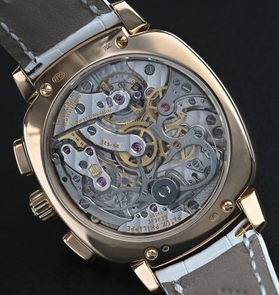 Patek Philippe Chronograph Complications Manual Winding Rose Gold Chronograph Black 35 39mm Box Papers 7071r-010