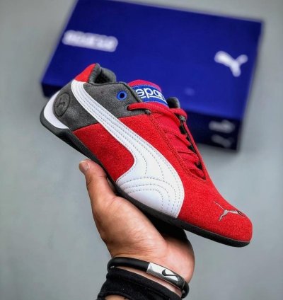 Pum A X Sparco Future Cat Red White Sneakers