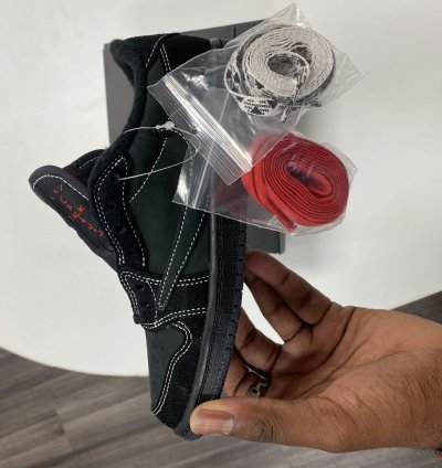 Jordan 1 Retro Low Og Sptravis Scott Black Phantom Ps