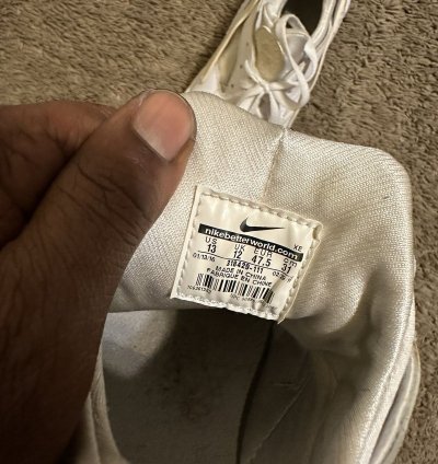Vintage Nike Air Huarache Triple White 2016 Size 13