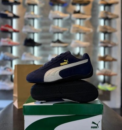 Pum Speedcat Navy White Sneakers