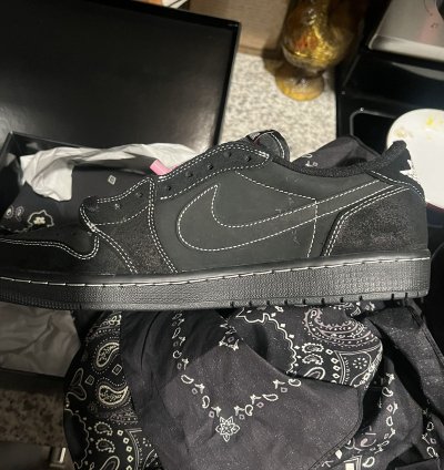 Jordan 1 Retro Low Og Travis Scott Black Phantom