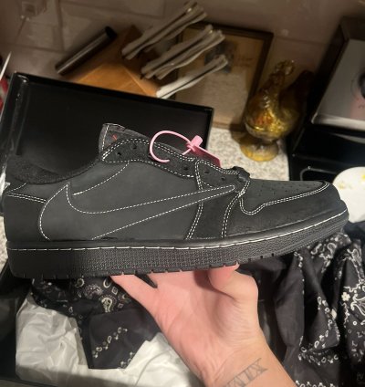 Jordan 1 Retro Low Og Travis Scott Black Phantom