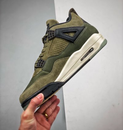 Nike Air Jordan 4 Olive Canvas Fb9927-200