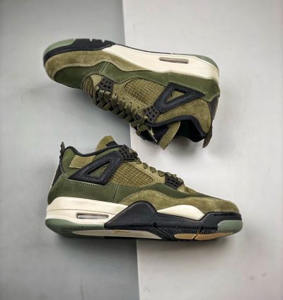 Nike Air Jordan 4 Olive Canvas Fb9927-200