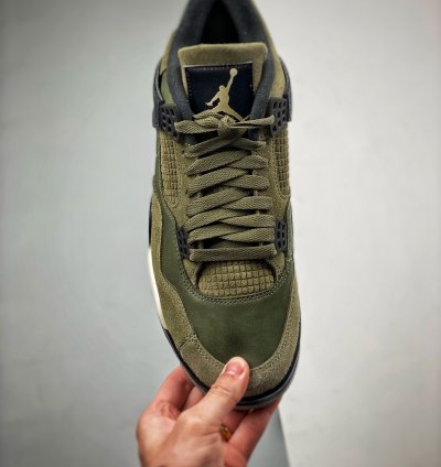 Nike Air Jordan 4 Olive Canvas Fb9927-200