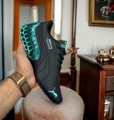Puma Amg Petronas Black Formula One Sneakers