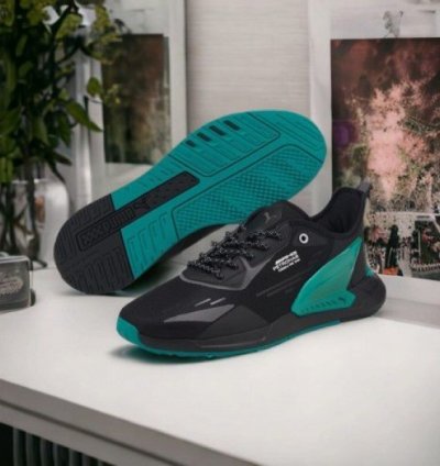 Puma Amg Petronas Zenon Speed Motor Sports Black Reflective Running Shoes