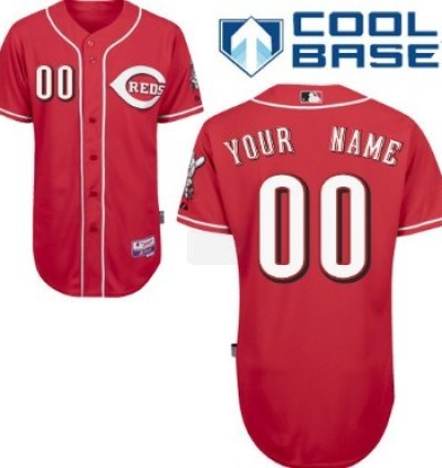 Cincinnati Reds Customized Red Jersey