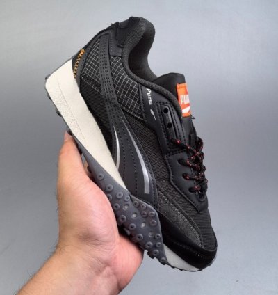 Puma Blacktop Rider Warm Black Sneakers
