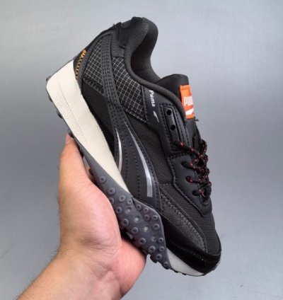 Puma Blacktop Rider Warm Black Sneakers