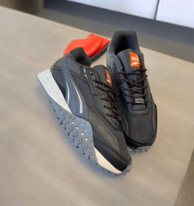 Puma Blacktop Rider Warm Black Sneakers