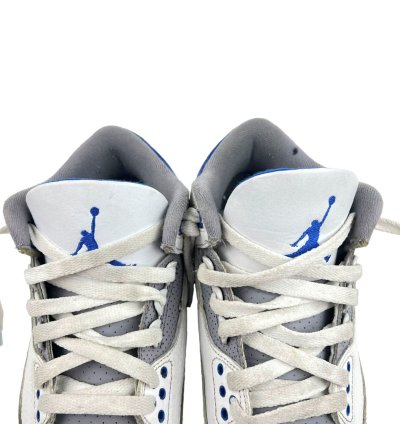 Vintage Nike Air Jordan 3 Retro Mid Racer Blue Elephant Skin Ct8532-145 Mens Us Size 8 Athletic Sneaker 2021