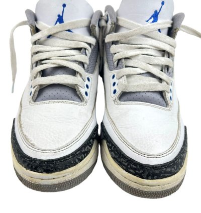 Vintage Nike Air Jordan 3 Retro Mid Racer Blue Elephant Skin Ct8532-145 Mens Us Size 8 Athletic Sneaker 2021