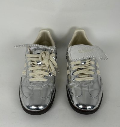Adidas Wales Bonner Metallic Silver Samba Sneaker Size 10