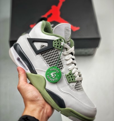 Nike Air Jordan 4 Oil Green Aq9129-103