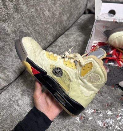 Air Jordan 5 Retro Off-white Sail