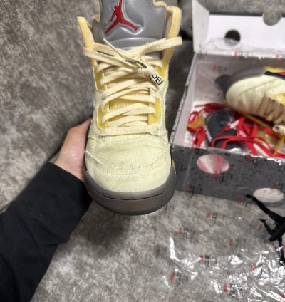 Air Jordan 5 Retro Off-white Sail