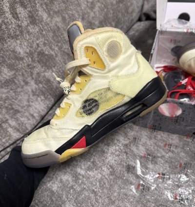 Air Jordan 5 Retro Off-white Sail