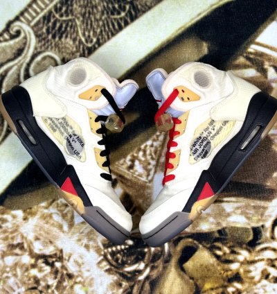 Air Jordan 5 Retro Off-white Sail