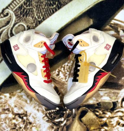 Air Jordan 5 Retro Off-white Sail