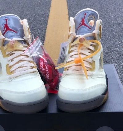 Air Jordan 5 Retro Off-white Sail