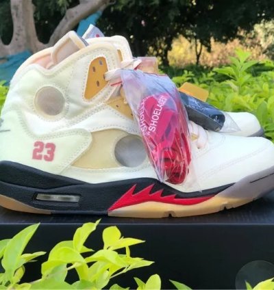 Air Jordan 5 Retro Off-white Sail