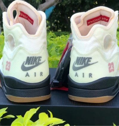 Air Jordan 5 Retro Off-white Sail
