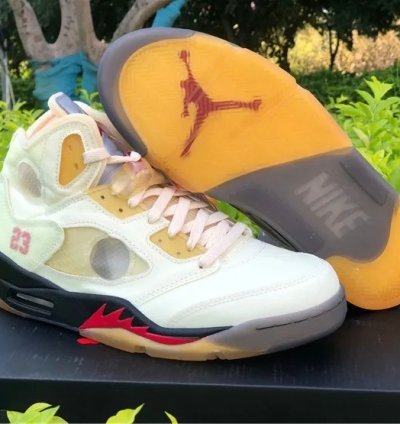 Air Jordan 5 Retro Off-white Sail