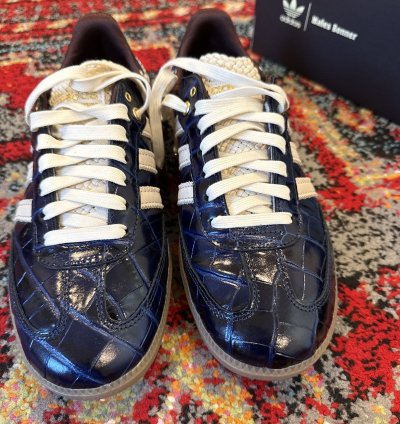 Adidas Wales Bonner Samba Navy Croc