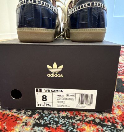 Adidas Wales Bonner Samba Navy Croc