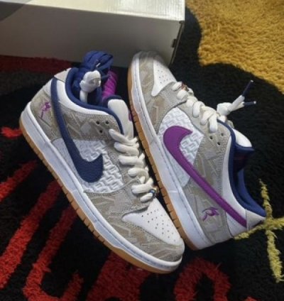 Rayssa Leal X Nik E Dunk Sb Low White Sneakers