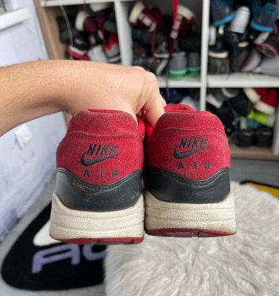 Vintage Nike Air Max 1 Premium Gym Red