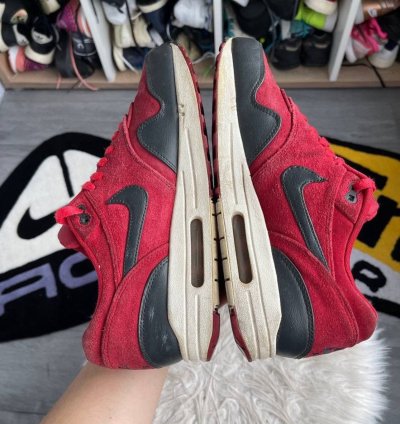 Vintage Nike Air Max 1 Premium Gym Red