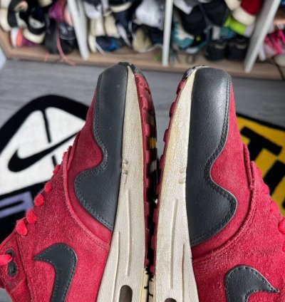 Vintage Nike Air Max 1 Premium Gym Red