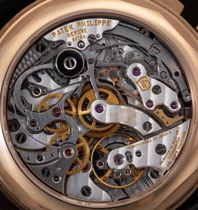 Patek Philippe Chronograph In Rose Gold With Black Dial And Breguet Numerals