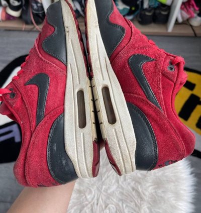 Vintage Nike Air Max 1 Premium Gym Red
