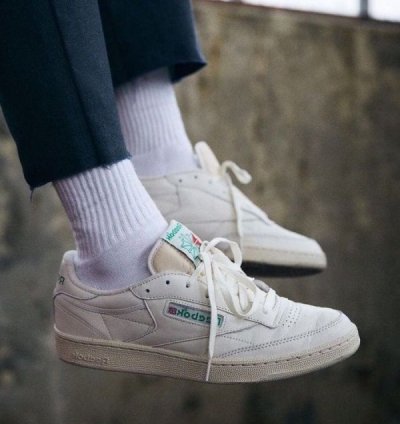 Reebok Club C 85 Vintage White Sneakers