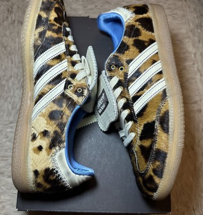 Adidas Wales Bonner Samba Pony Leopard