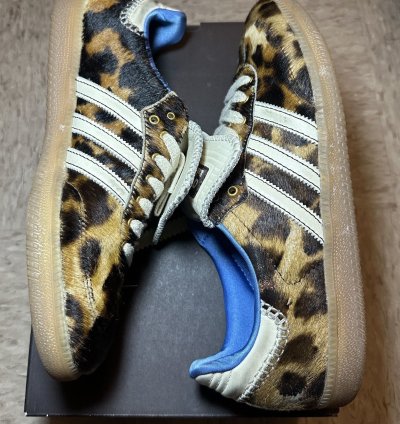 Adidas Wales Bonner Samba Pony Leopard