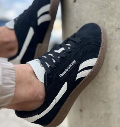 Reebok Club C Black Grounds Trainers Sneakers